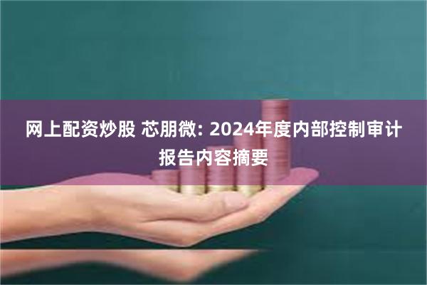 网上配资炒股 芯朋微: 2024年度内部控制审计报告内容摘要