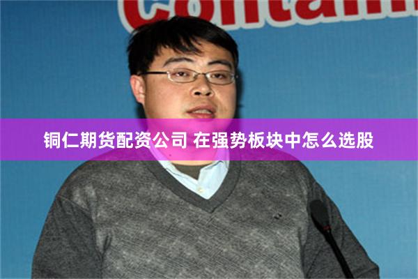 铜仁期货配资公司 在强势板块中怎么选股