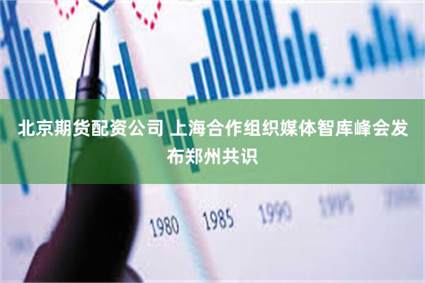 北京期货配资公司 上海合作组织媒体智库峰会发布郑州共识
